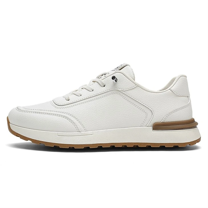 PU Leather Walking Running Shoes Men suppliers