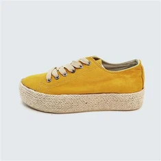 Vulkanizirane platnene cipele Espadrilles Lace Up